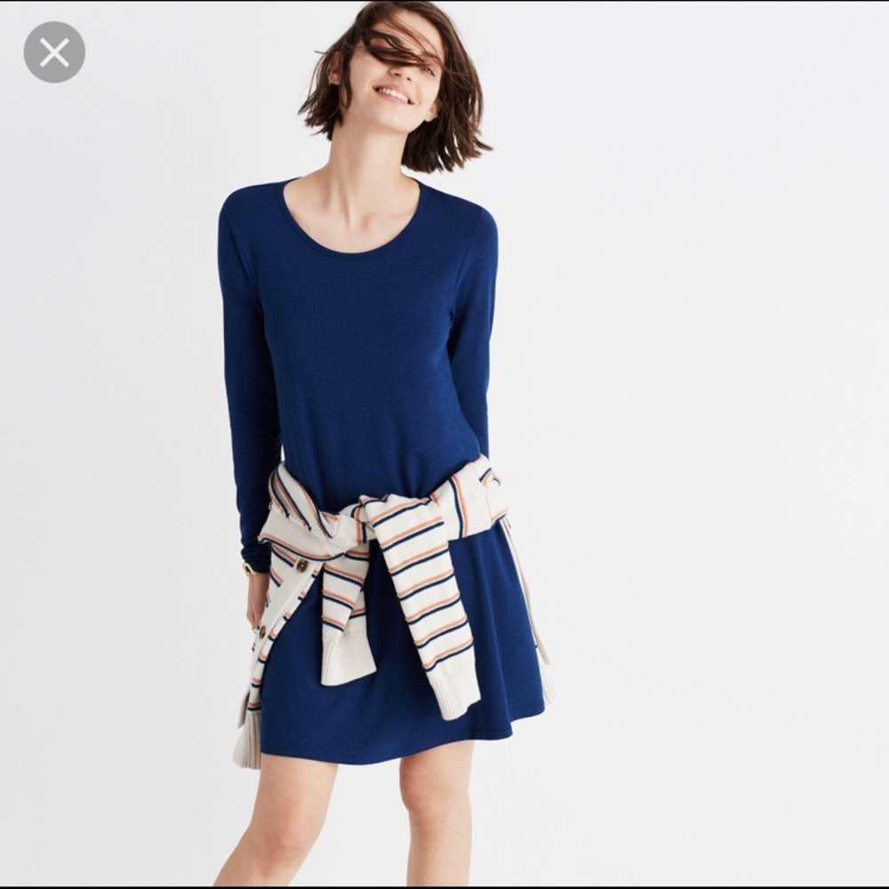 Madewell Swingy Tee Dress XS